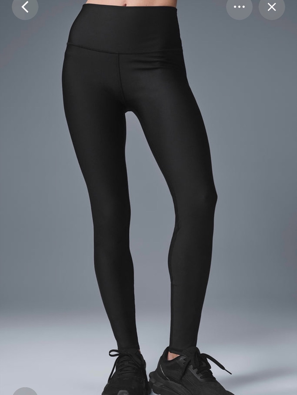 ALO Yoga Black High-Waist Leggings XS